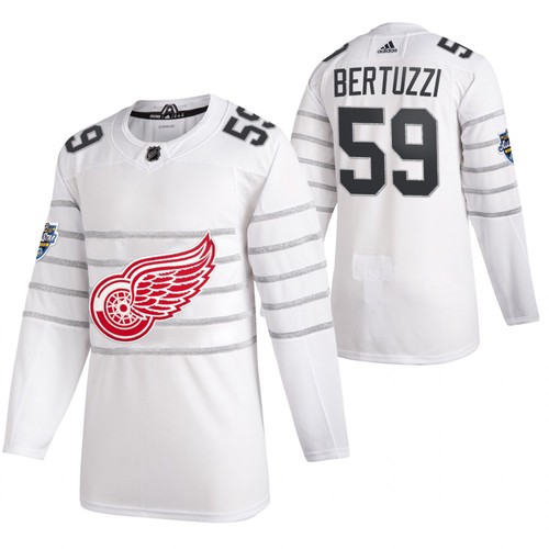 2020 NHL All Star Detroit Red Wings Trikot Tyler Bertuzzi Weiß